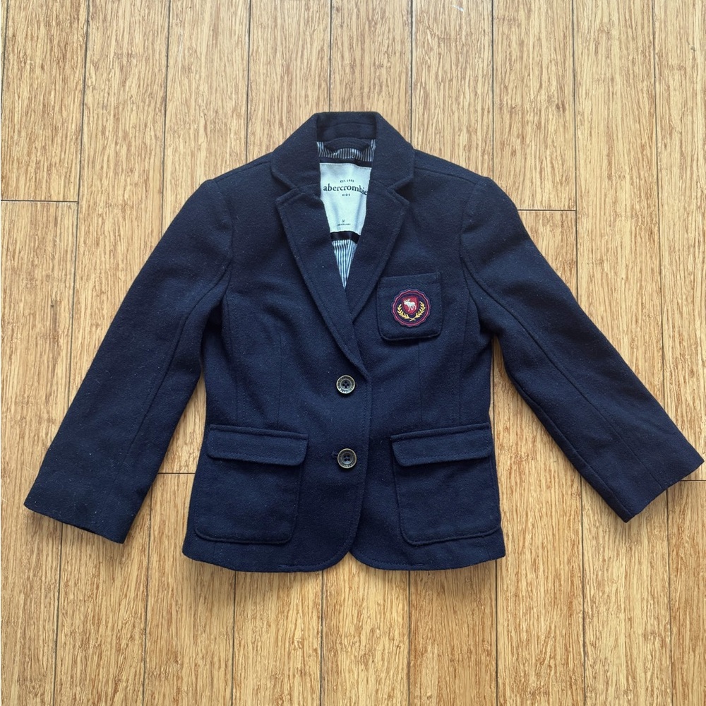 Abercrombie Kids Navy Blue Blazer Size Medium